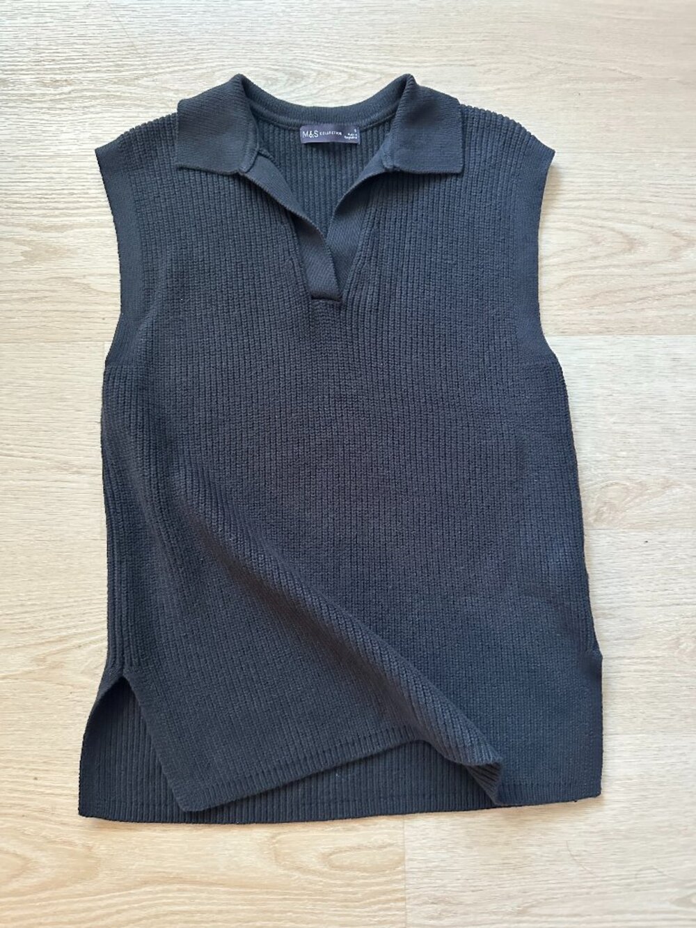 Marks and Spencer, M&S Knit Collar Sweater vest